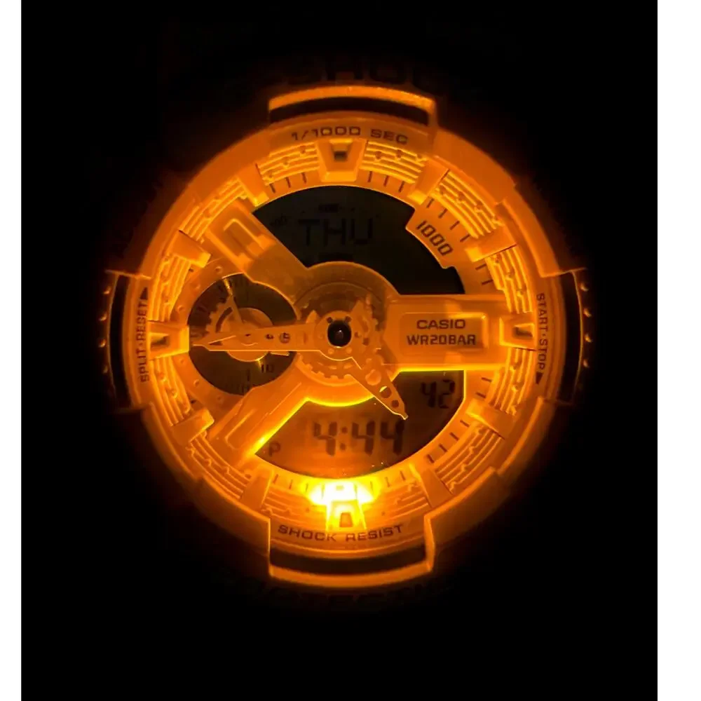 Casio G-Shock GA-110BC-9A Yellow Men's Analog Digital Watch